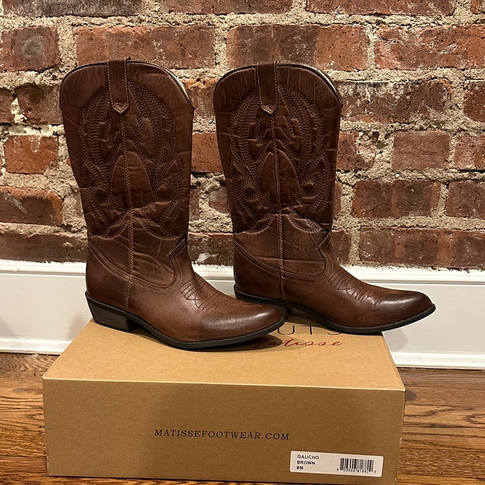 Matisse Women’s Dark Brown Western Boots